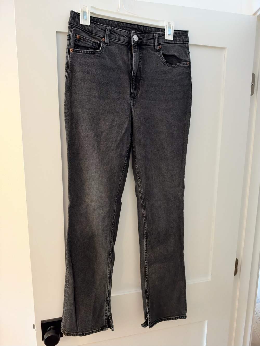 H&M Black Straight-Leg Women’s Jeans